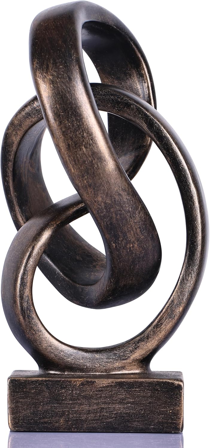 Abstract Intertwined Knot Sculpture - Hình 11