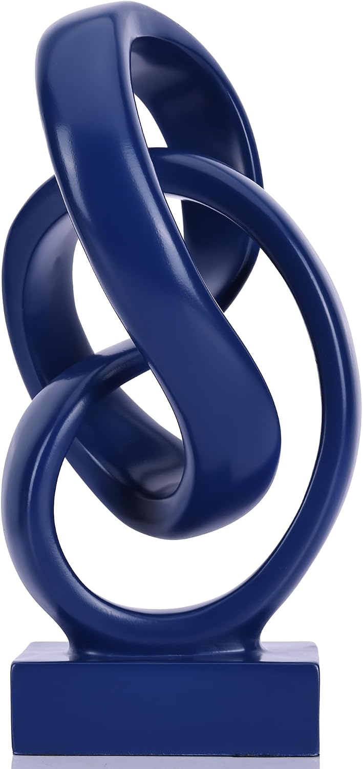 Abstract Intertwined Knot Sculpture - Hình 13