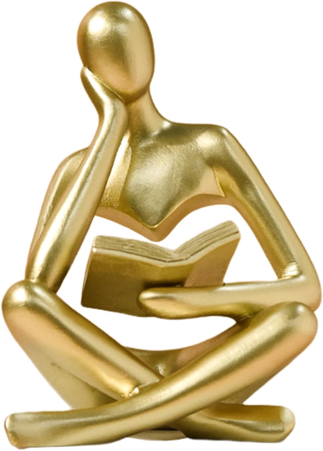 Meditating Reader Statue - Hình 8