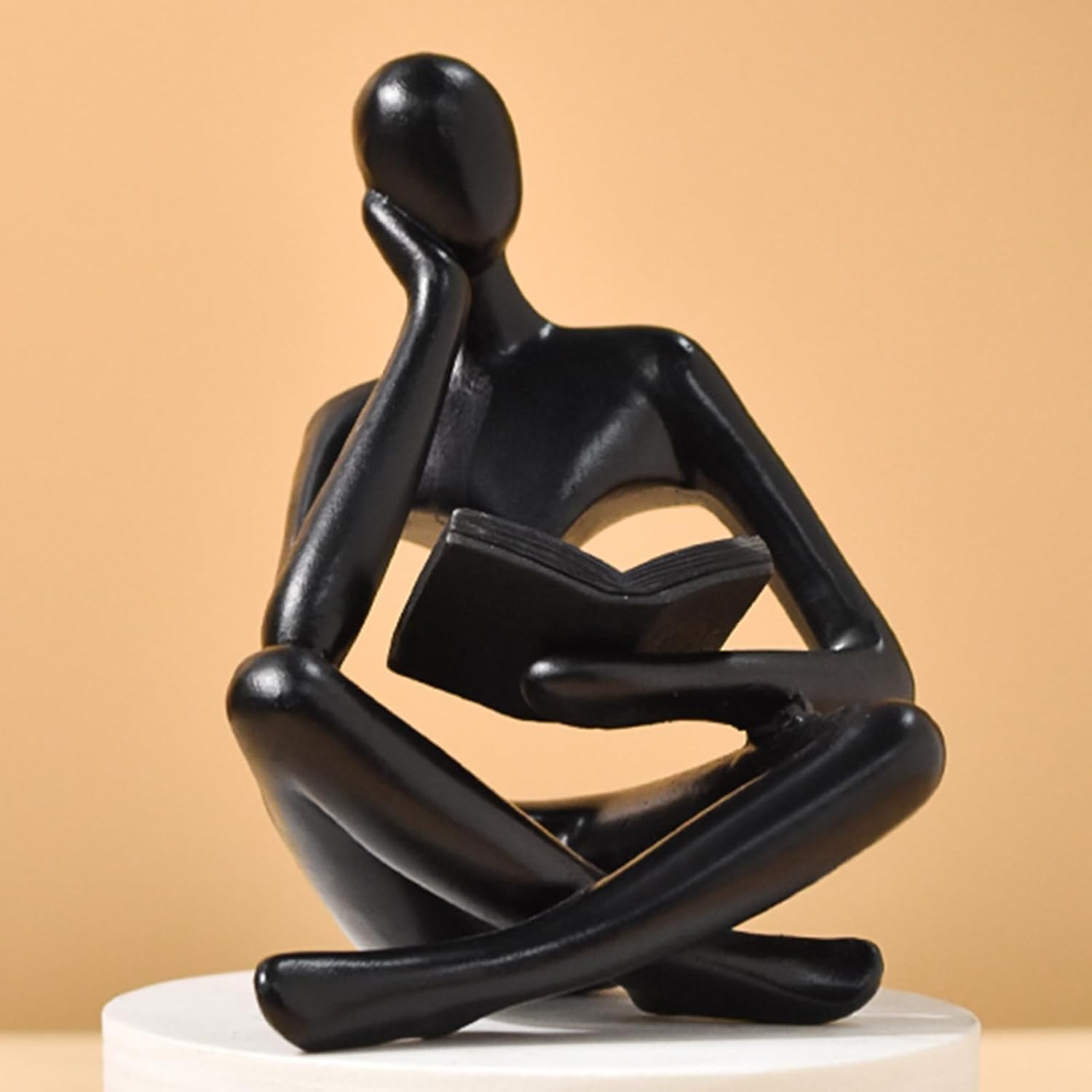 Meditating Reader Statue - Hình 9