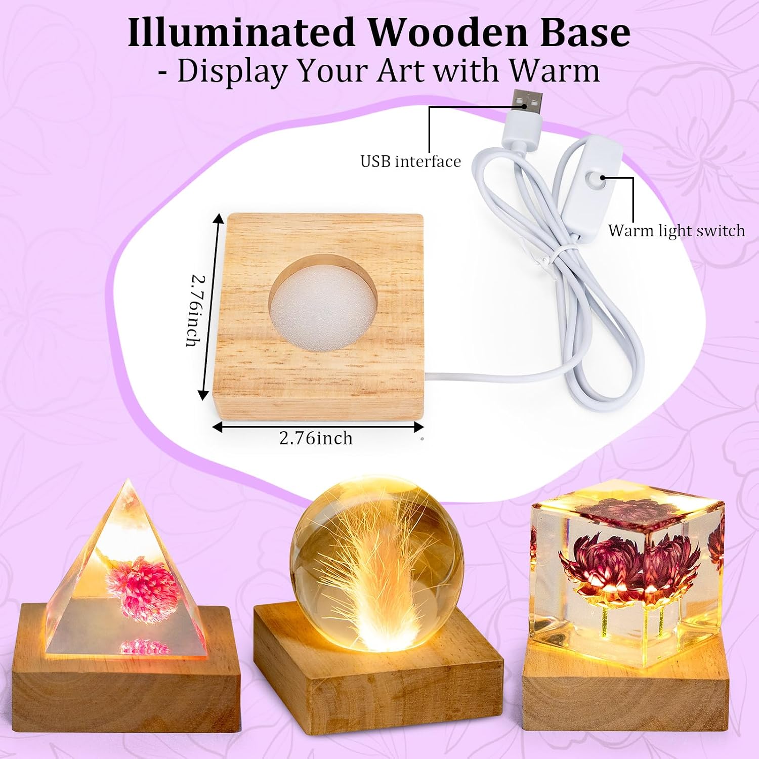 Resin Crafting Kit Moulds - Hình 2
