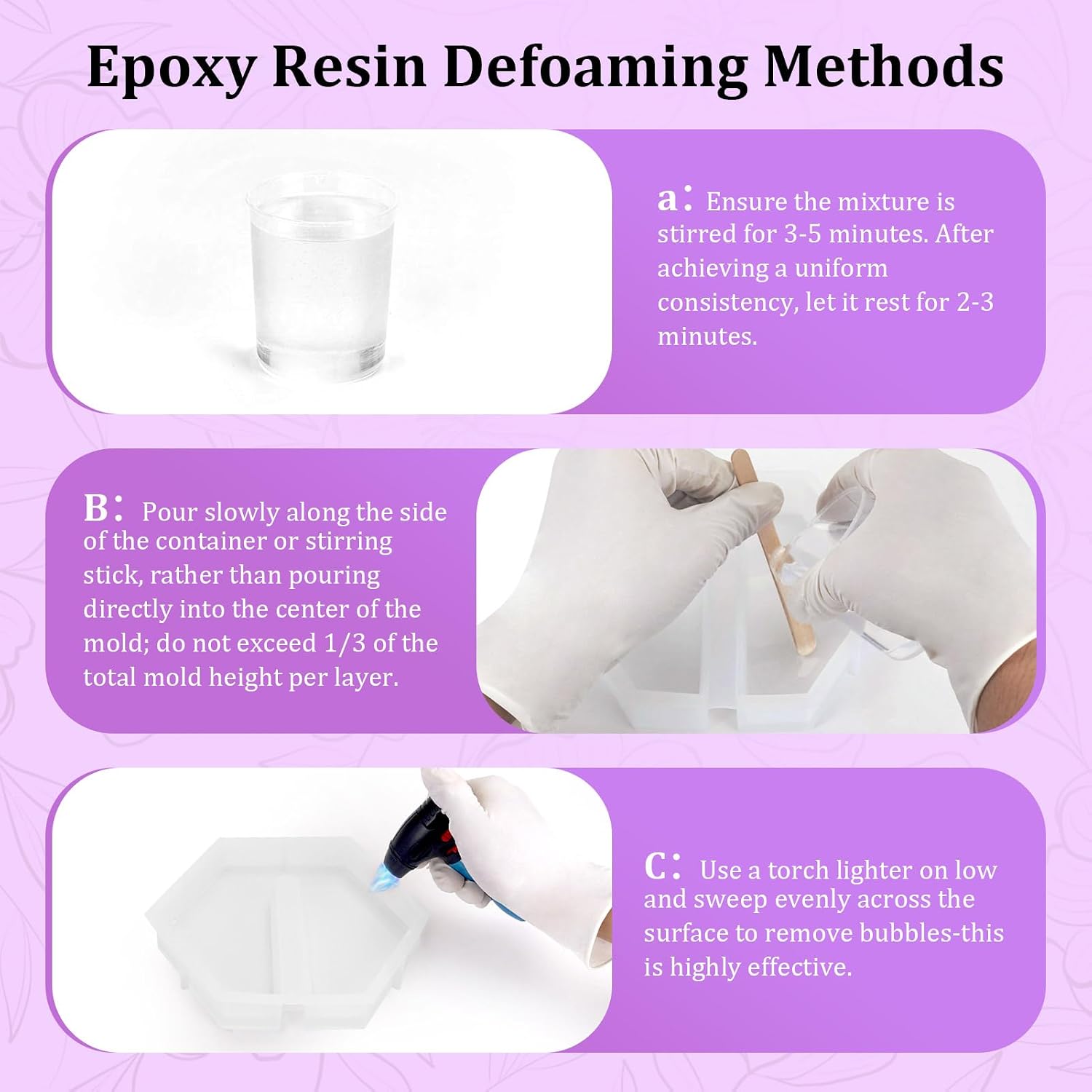 Resin Crafting Kit Moulds - Hình 9