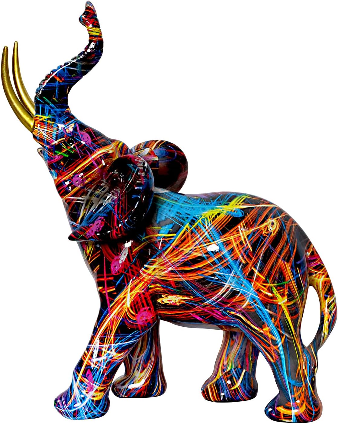 Abstract Elephant Sculpture - Hình 9