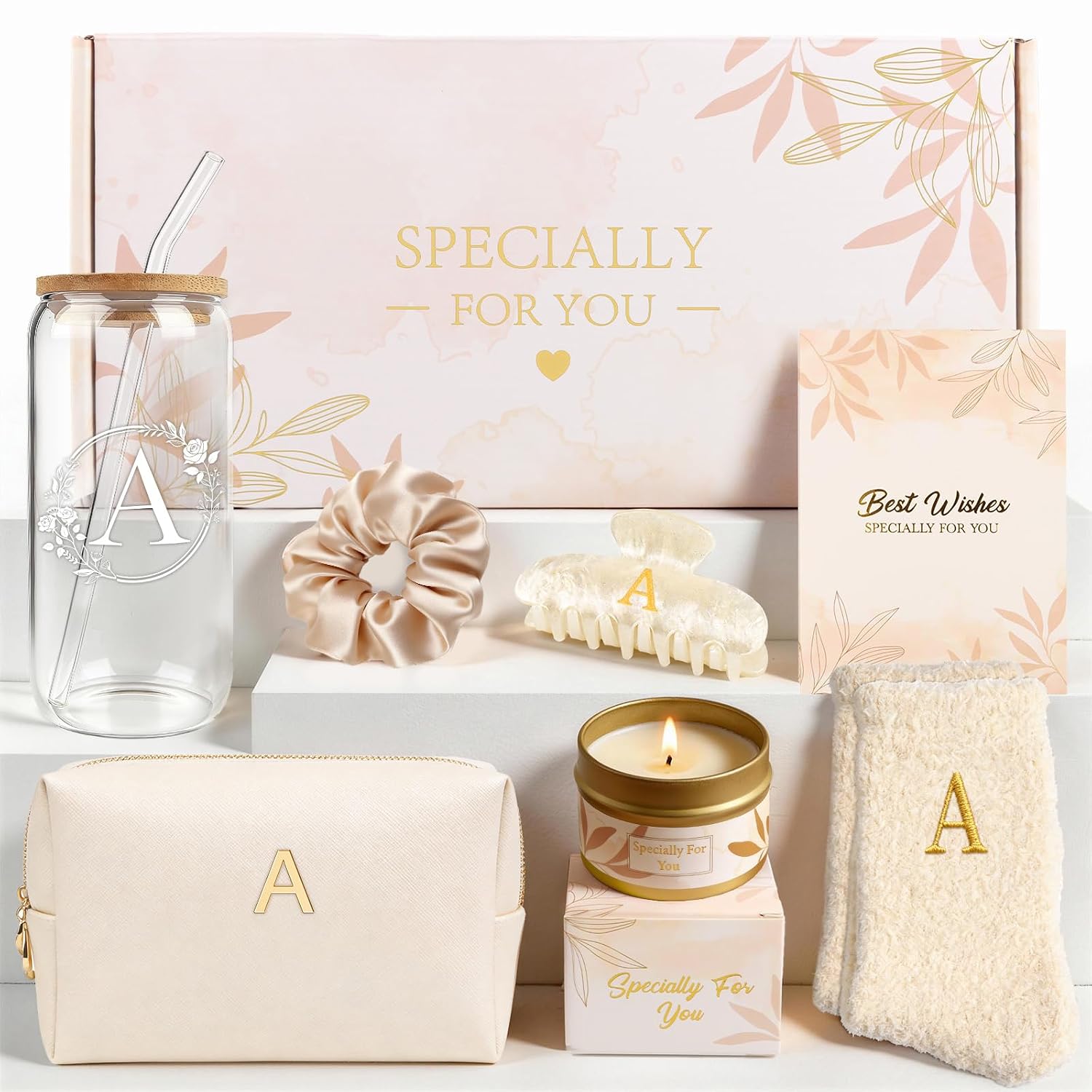 Personalised Initial Gift Box, 6 Items
