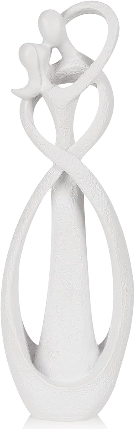 Abstract Embrace Sculpture - Hình 10