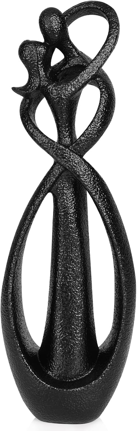 Abstract Embrace Sculpture - Hình 11