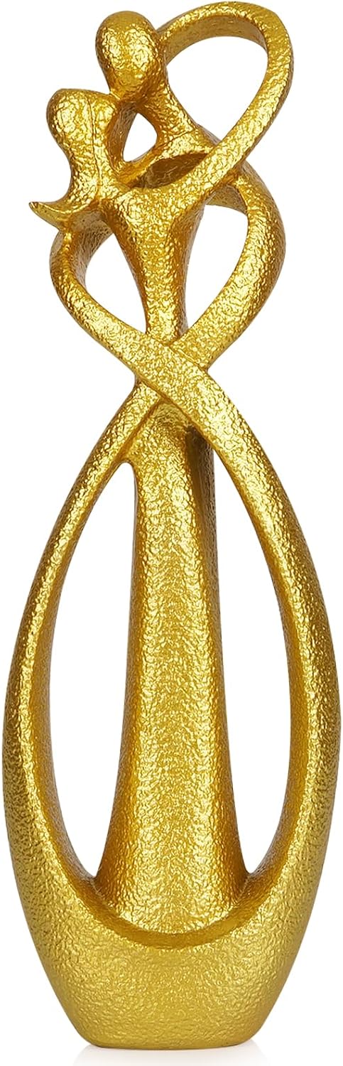 Abstract Embrace Sculpture - Hình 12