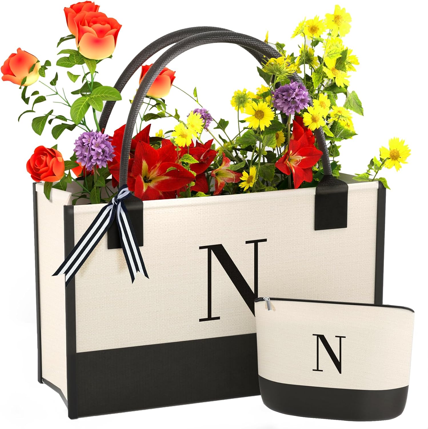 Canvas Tote Bag Pouch - Hình 26