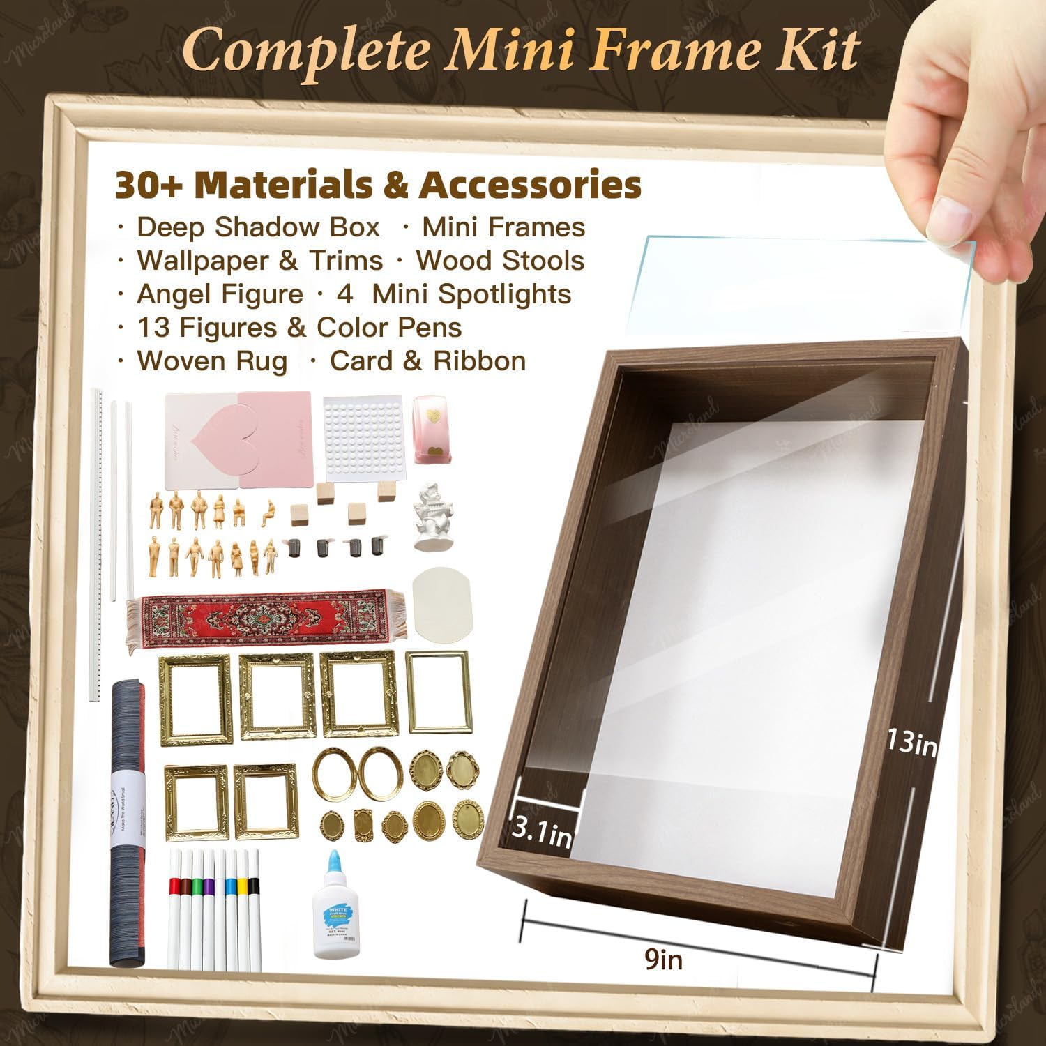 Photo Display Shadow Box - Hình 2