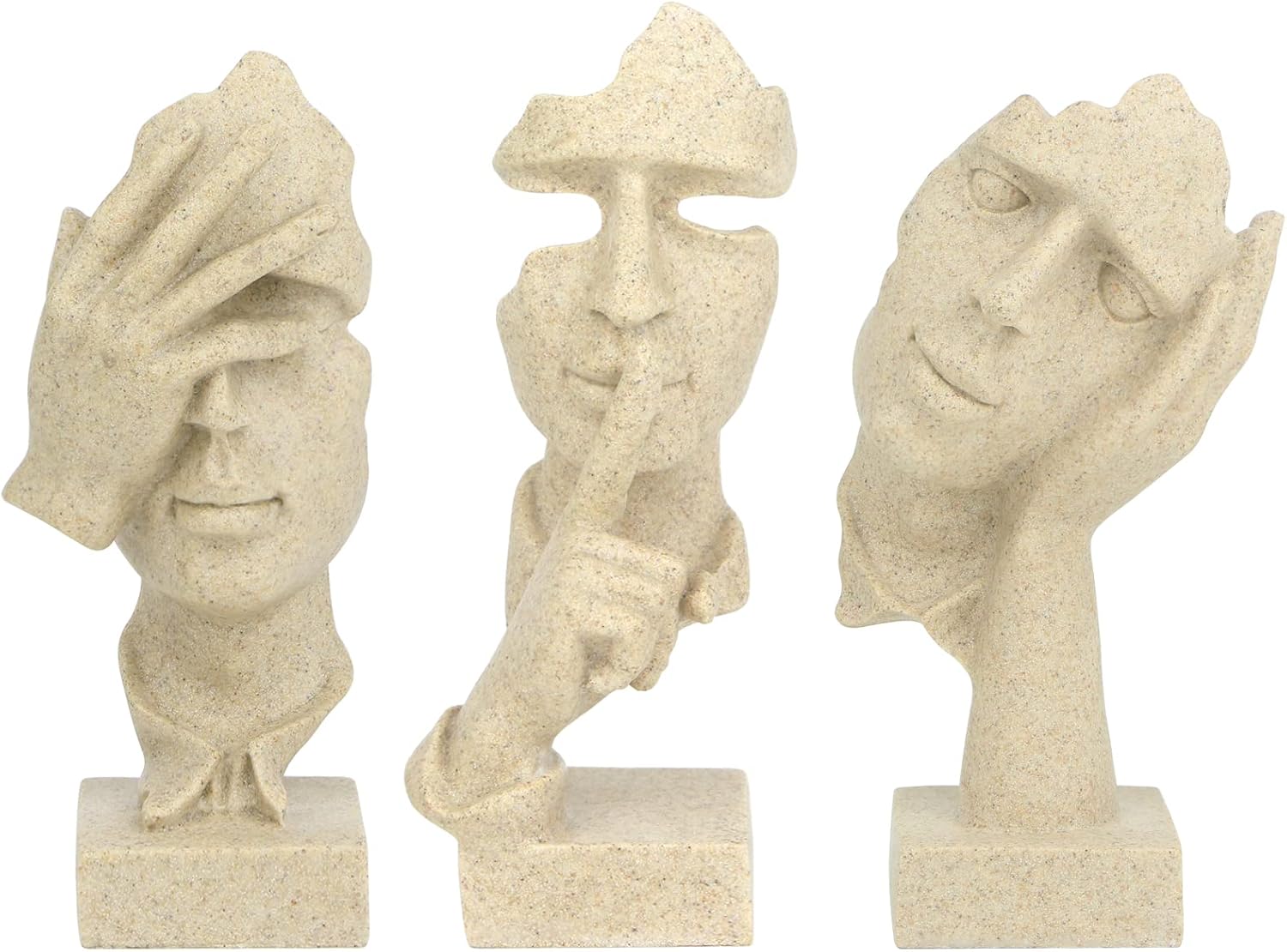 Abstract Face Hand Resin - Hình 13